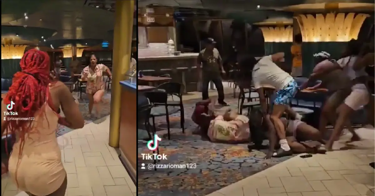 “I Just Wanted Pizza!” Shocked Passenger Films Violent Carnival Cruise Fight